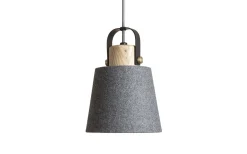 Choupette Fönsterlampa 15cm Grå/Textil/Trä