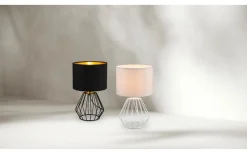 Chuck Bordslampa E14 svart/guld