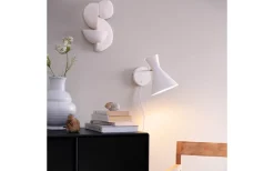 Cindy Vägglampa Matt Vit