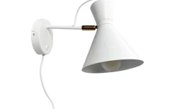 Cindy Vägglampa Matt Vit