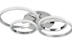 Cires Plafond LED krom/kristalleffekt 4000K