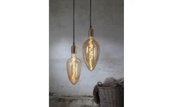 Classical Sladdställ Mässing E27 3,5m Textilkabel