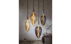 Classical Sladdställ Mässing E27 3,5m Textilkabel