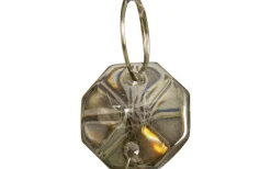 Claudia Plafond 20cm Svartkrom/Rök IP23