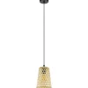 Claverdon Fönsterlampa 18cm Svart/Natur