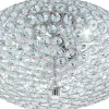 Clemente Kristallplafond 35cm Krom