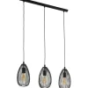 Clevedon Taklampa 78cm 3L Svart