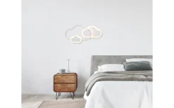 Cloudy Plafond LED mattvit RGBW