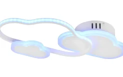 Cloudy Plafond LED mattvit RGBW