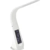 Cognoli Skrivbordslampa med Klocka 51cm LED 5000K 4,4W Vit