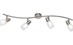 Colmar Spotlight 4-delad E14 borstad stål