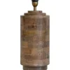 Columna Lampfot 50cm Åldrat Trä