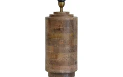 Columna Lampfot 50cm Åldrat Trä