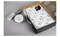 Comfort G3 Tilt 6-Pack Vit 2700K 7,5W IP44