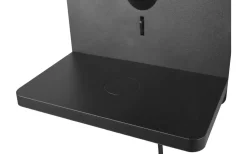 Comfort Vägglampa E14 mattsvart med laddningsstation