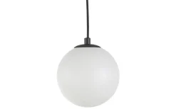 Como Fönsterlampa 12cm Svart/Opal