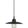 Como Tak-/Fönsterlampa 28cm Svart