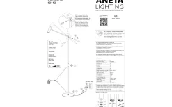 Concord Golvlampa 130cm LED 8,5W 3000K Svart