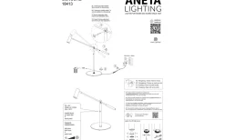 Concord Skrivbordslampa 58cm LED 8,5W 3000K Vit