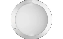 Condus H2O Plafond E27 borstad stål IP44