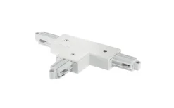 Connect T-Skarv 1-Fas Link Höger Vit