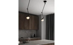 Contina Vägg/Taklampa 74cm Svart