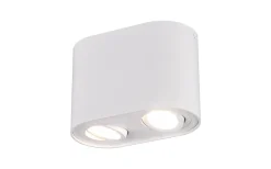 Cookie Takspotlight 2-delad GU10 mattvit