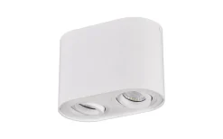 Cookie Takspotlight 2-delad GU10 mattvit