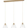 Copley Taklampa 90cm 3L Guld