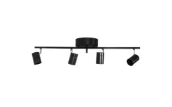 Correct Takspotlight 83cm 4xGU10 Svart matt