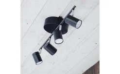 Correct Takspotlight 83cm 4xGU10 Svart matt