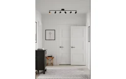 Correct Takspotlight 124cm 6xGU10 Svart