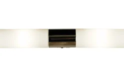 Cosenza Vägglampa med Uttag 44cm Krom IP44