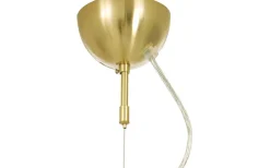 Cosmos Taklampa 52cm 12L Mässing/Opal