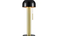 Costa Bordslampa 46cm Svart/Borstad Mässing