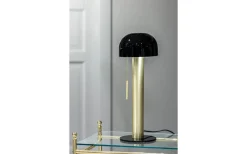 Costa Bordslampa 46cm Svart/Borstad Mässing