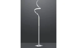 Course Golvlampa LED i borstat stål