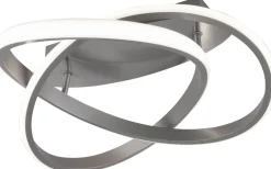 Course Plafond LED i borstat stål