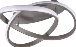 Course Plafond LED i borstat stål