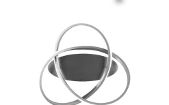 Course Plafond LED i borstat stål 4000K