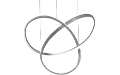 Course Takpendel LED i borstat stål 4000K