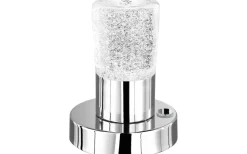 Cristo Bordslampa LED krom/mattglas