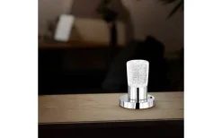 Cristo Bordslampa LED krom/mattglas