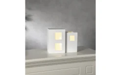 Cube Bordslampa E14 25cm Vit