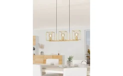 Cumiole Taklampa 78cm Guldfärgad