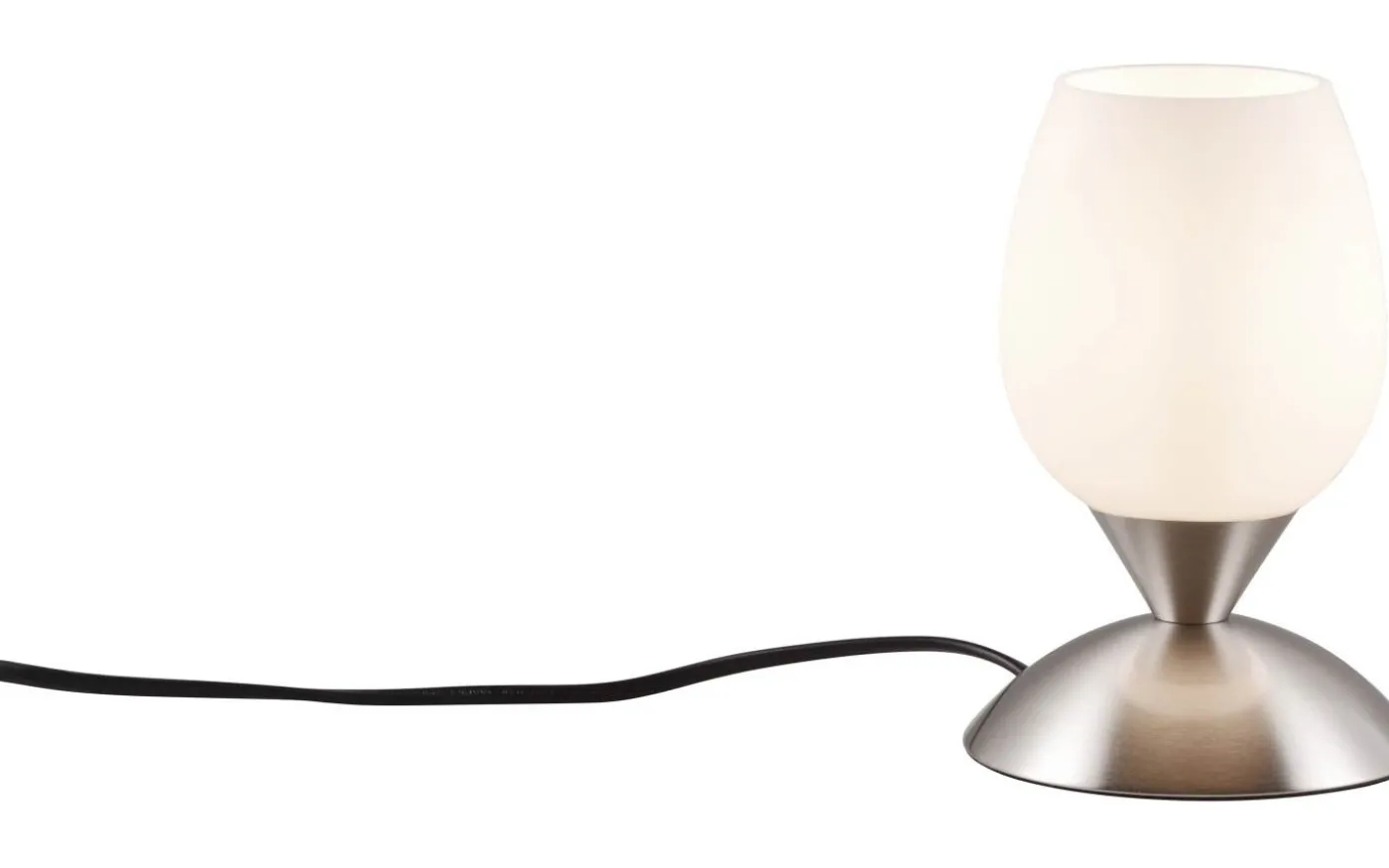 Cup II Bordslampa E14 i borstat stål