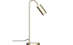 Curve Bordslampa 50cm Matt Guld