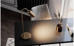 Curve Bordslampa 50cm Matt Guld