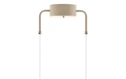 Curve Taklampa 50cm Beige