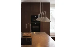 Curve Taklampa 165cm Beige